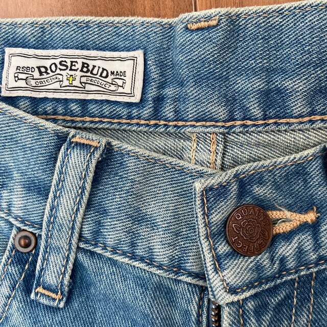 ROSE BUD(ローズバッド)のローズバッドデニムジーンズ レディースのパンツ(デニム/ジーンズ)の商品写真