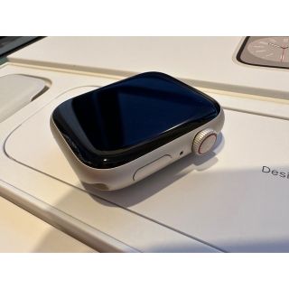 アップルウォッチ(Apple Watch)のApple Watch Series 8 スターライトアルミニウムケース45mm(その他)