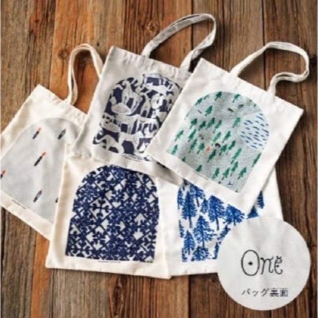 三越伊勢丹 ミナペルホネン One tote bag ライフパズル