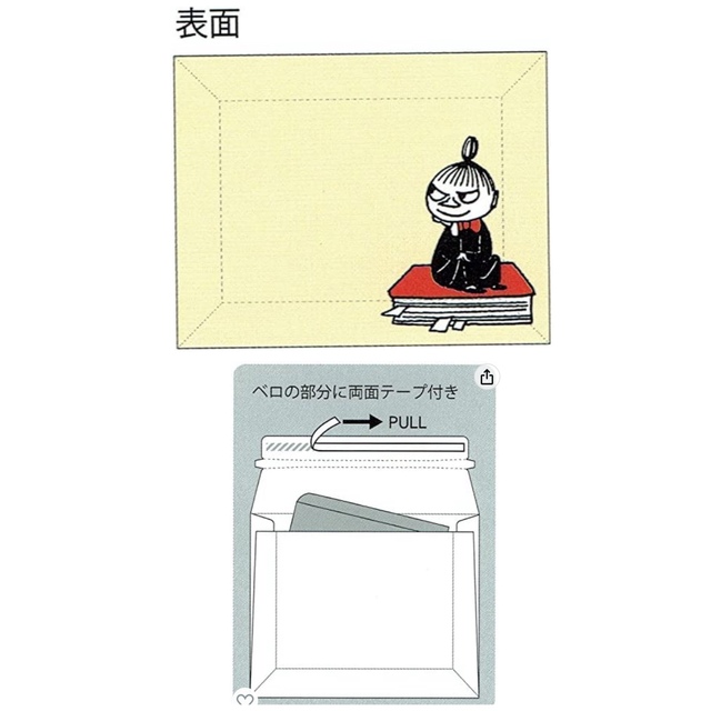 MOOMIN(ムーミン)の未開封　GIFT BOX  & 缶バッチ付きBIRTH DAYカード セット エンタメ/ホビーのアニメグッズ(バッジ/ピンバッジ)の商品写真