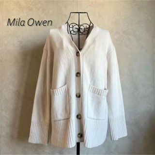 ミラオーウェン(Mila Owen)の【美品】ミラオーウェン　ニットカーディガン(カーディガン)