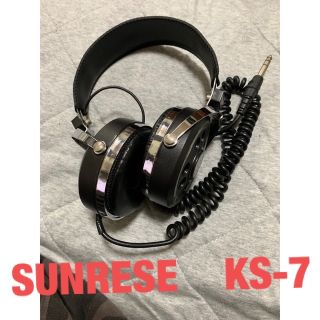 SUNRESEヘッドホーン　KS-7(ヘッドフォン/イヤフォン)