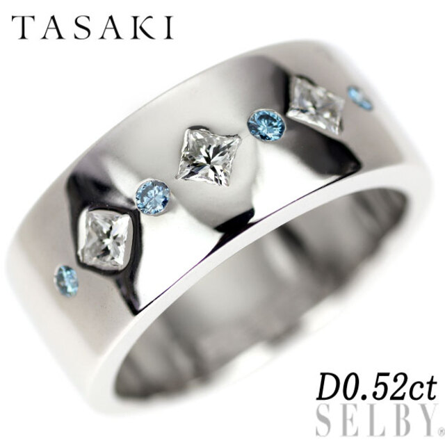 田崎真珠 K18WG ダイヤモンド リング D0.52ct | diamundialfuturos