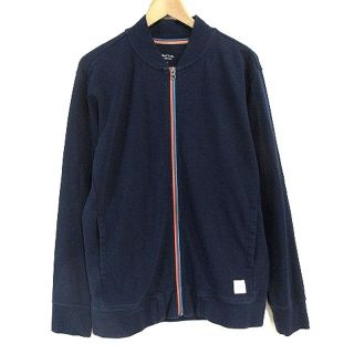 ポールスミス(Paul Smith)のポールスミス ブルゾン ジャケット ジップアップ 配色ライン 紺 ネイビー L(その他)