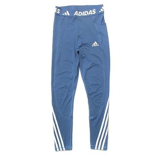 アディダス(adidas)のアディダス トレーニングウェア テックフィット ジムタイツ 青 ブルー OT(その他)