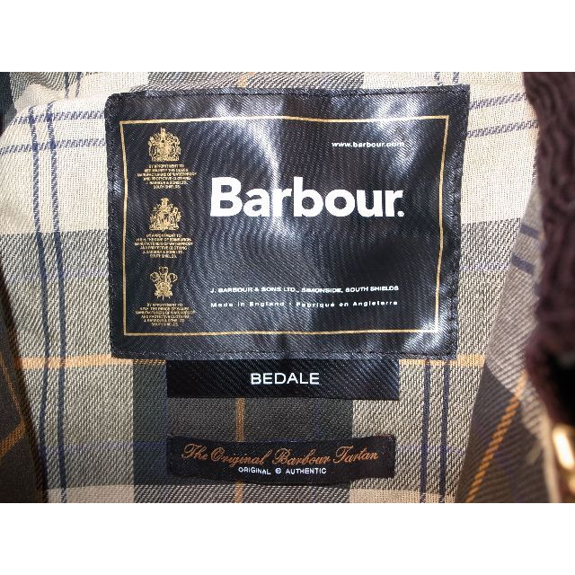 BARBOUR BEDALE ビデイル ジャケット sage セージ 38