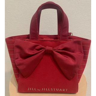 ジルバイジルスチュアート(JILL by JILLSTUART)のジルバイジルスチュアート　リボントートバッグ(トートバッグ)