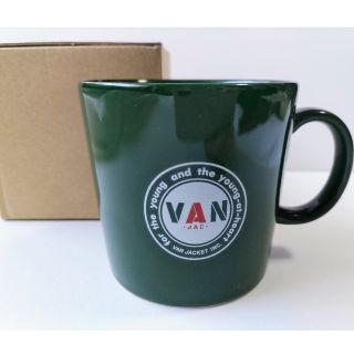 VAN JAC ヴァンヂャケット 丸VAN 磁器製 マグカップ(グラス/カップ)