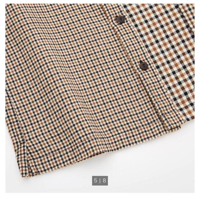 UNIQLO - ユニクロ JW ANDERSON キッズ フランネル チェック UNIQLO - ユニクロ JW ANDERSON キッズ フランネル チェック