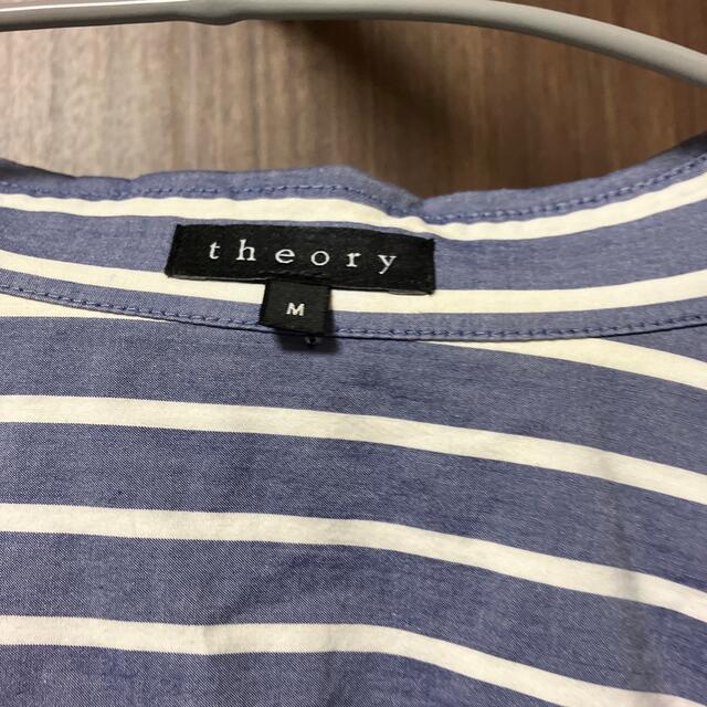 theory(セオリー)のセオリー　ストライプシャツ レディースのトップス(シャツ/ブラウス(長袖/七分))の商品写真