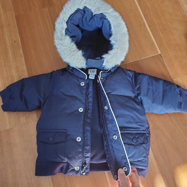 babyGAP(ベビーギャップ)のbaby gap ダウン ジャケット アウター 60cm 3-6m キッズ/ベビー/マタニティのベビー服(~85cm)(ジャケット/コート)の商品写真