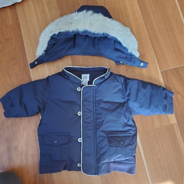 babyGAP(ベビーギャップ)のbaby gap ダウン ジャケット アウター 60cm 3-6m キッズ/ベビー/マタニティのベビー服(~85cm)(ジャケット/コート)の商品写真