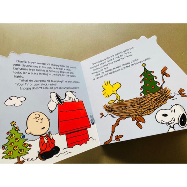 PEANUTS(ピーナッツ)のスヌーピー英語絵本　クリスマスプレゼント　キッズ洋書　知育　お出かけ絵本 エンタメ/ホビーの本(絵本/児童書)の商品写真