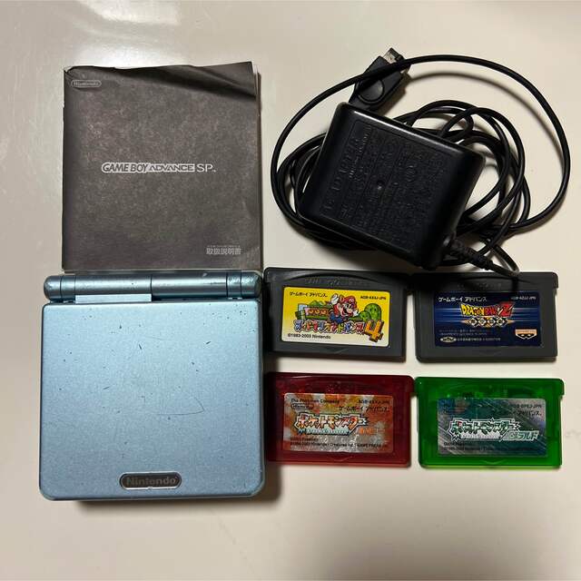 ゲームボーイアドバンスSP ブルー ソフト4本セット www.termasbryant.com