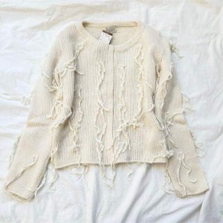 KRIZIA - 未使用 krizia クリツィア ふんわり ニット カーディガンの