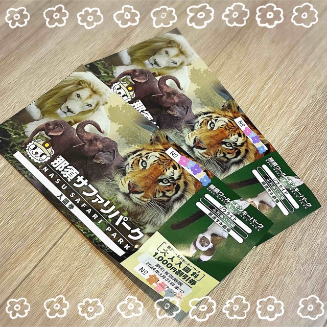 那須ワールドモンキーパーク　1000円割引券 チケットの施設利用券(動物園)の商品写真