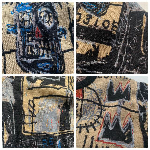WACKOMARIA】BASQUIAT KNITSWEAT/新品タグ付/送料込 【特別セール品