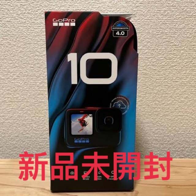GoPro HERO10 Black 正規品CHDHX-101-FW 購入証明書-