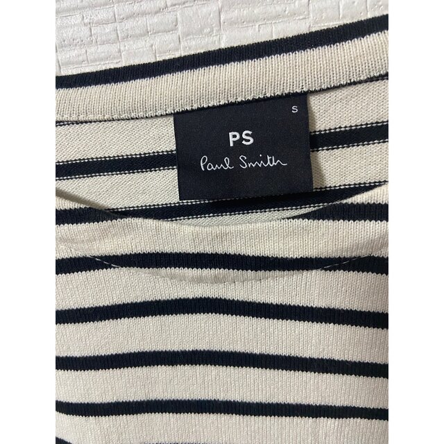 Paul Smith ポールスミス 長袖 シャツ ホワイト ボーダー S ...