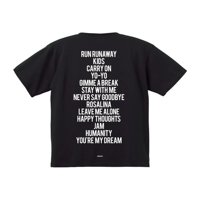 キムタク着 男闘呼組 SONGS TITLE TEE 1 BLACK サイズLの通販 by