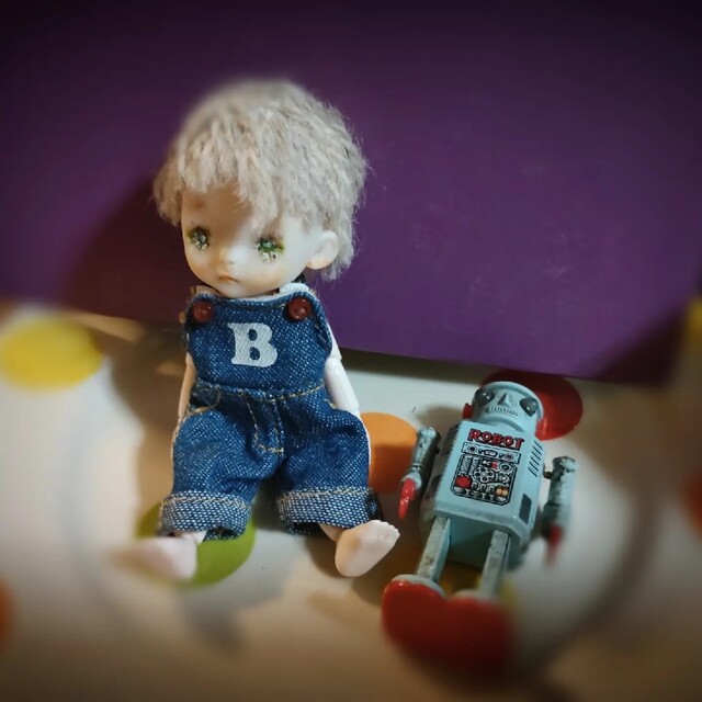 人気ショップ セリアドール(ミニ)カスタム ウィッグ.ボディ付 プチ