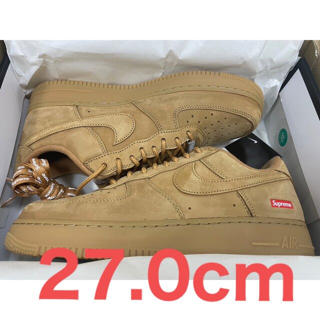 Supreme Nike Air Force 1 Low Flax/Wheat