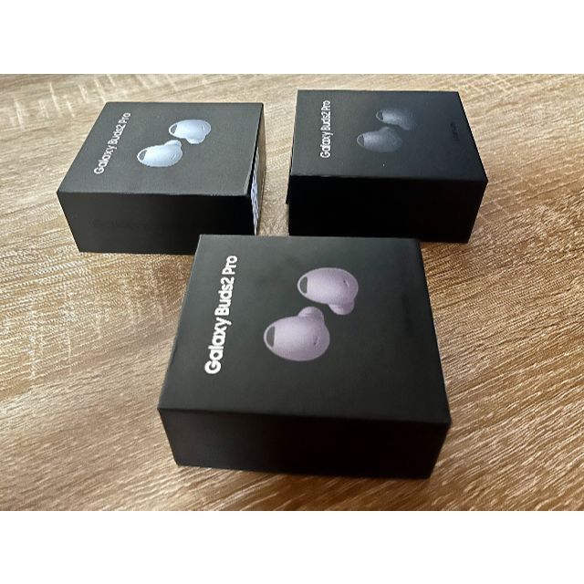 ダークブラウン 茶色 Galaxy Buds２ Pro ボラパープル 新品未開封