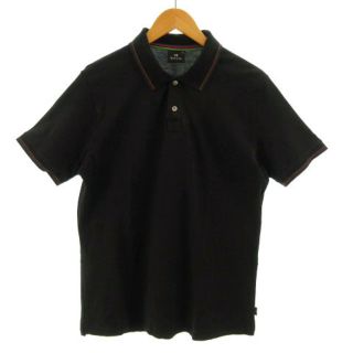 ポールスミス(Paul Smith)のポールスミス ポロシャツ 半袖 黒 マルチカラー XXL 大きいサイズ(ポロシャツ)