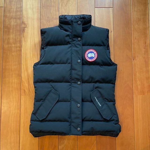 極上品】CANADA GOOSE カナダグース ダウンベスト レディース S
