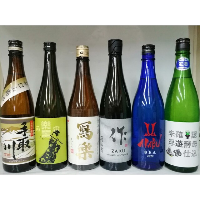 特撰日本酒四合瓶A×6本セット