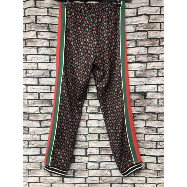 グッチ★19AW サイドシェリーラインGGスタージャージートラックパンツ