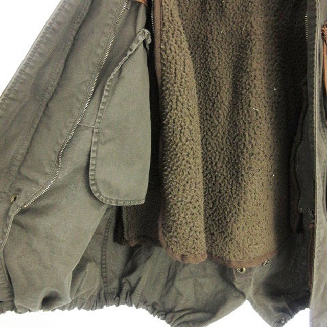 goa(ゴア)のゴア モッズ コート ロング ライナー付き ファー グレー系 F アウター レディースのジャケット/アウター(モッズコート)の商品写真
