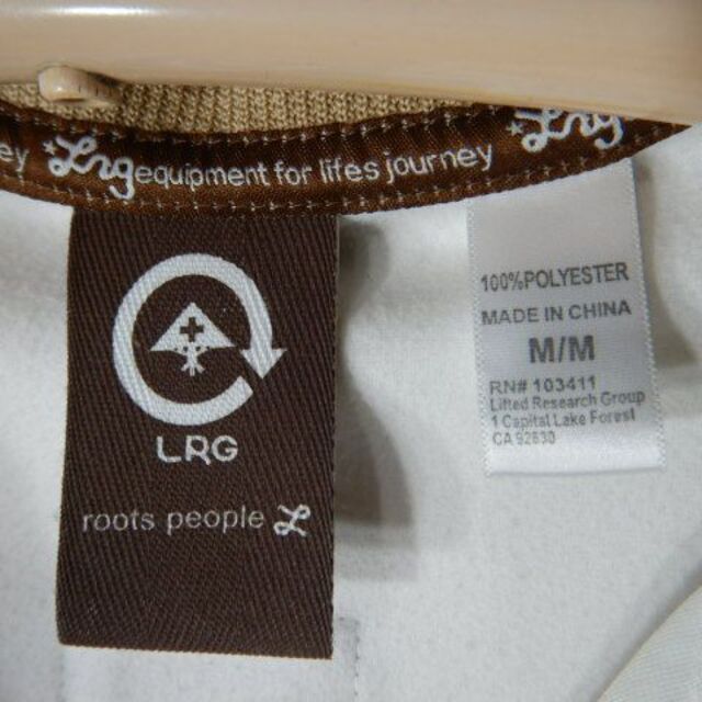 LRG ジャージ ジャケット 刺繍 ブラウン US-XL