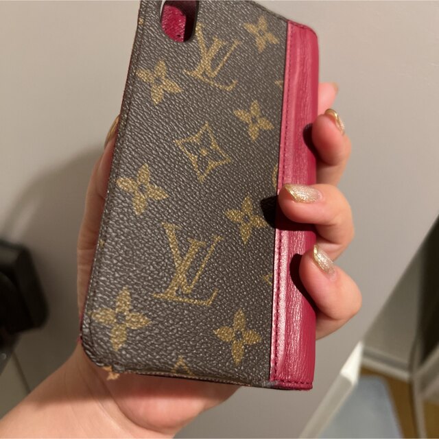 LOUIS VUITTON - iPhoneケース XS MAX ルイヴィトンフォリオ