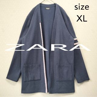 ザラ(ZARA)の【ノーボタン！】ザラ  ZARA  ロングカーディガン(カーディガン)