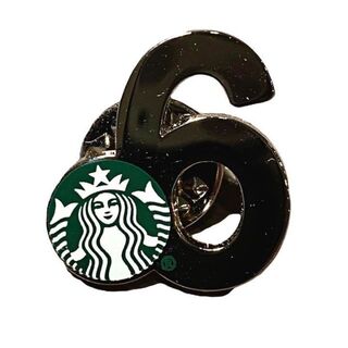 スターバックスコーヒー(Starbucks Coffee)の米スタバStarbucksスターバックス永年表彰ピンバッジ幻アイテム(その他)