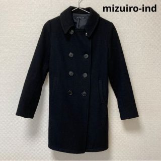 mizuiro ind - ミズイロインド Pコート ピーコート ブラックの通販|ラクマ mizuiro ind - ミズイロインド Pコート ピーコート ブラックの通販|ラクマ