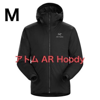 アークテリクス(ARC'TERYX)のARC' TERYX アトム AR フーディ 黒M       国内正規品(ダウンジャケット)