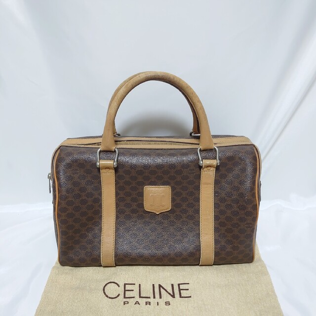 えいただきⅽ celine - CELINE マカダム柄 ハンドバッグの通販 by