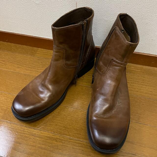 【美品】21日処分　バイク　ブーツ　紳士服　革靴　高級靴クリーム防水防汚スプレー