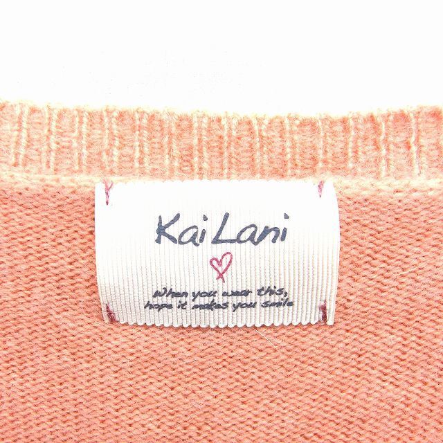 Kai Lani(カイラニ)のカイラニ Kai Lani Vネック ニット セーター 長袖 無地 アンゴラ混 レディースのトップス(ニット/セーター)の商品写真