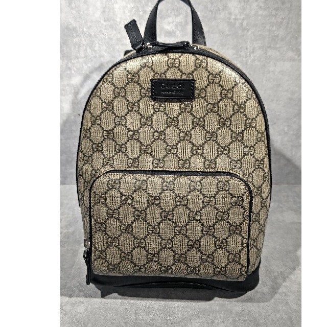 未使用】GUCCI グッチ GGスプリーム スモール バッグパック リュック