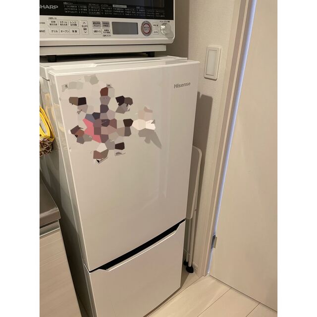 ☆中古¥11,800!Hisense 150㍑2ドア冷蔵庫 家電 2021年製 HR ☆中古¥11,800!Hisense 150㍑2ドア冷蔵庫 家電 2021年製 HR