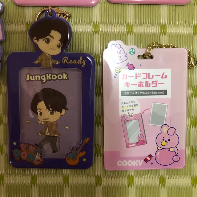 BTS トレカケース パスケース グク コレクトケース クッキー cooky