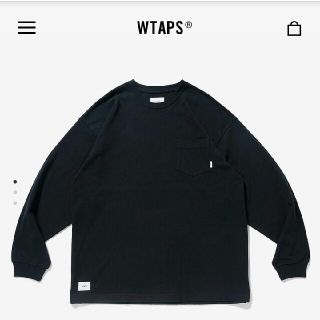 ダブルタップス(W)taps)のWTAPS AII 01/LS/COTTON ブラック サイズ02 M (Tシャツ/カットソー(七分/長袖))