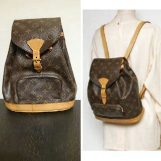 ルイヴィトン(LOUIS VUITTON)のルイヴィトン モンスリMM(リュック/バックパック)