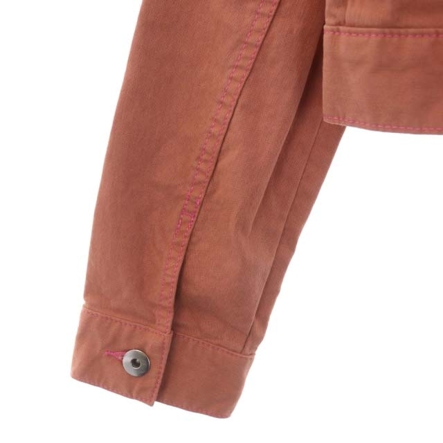 ケイトスペード デニムジャケット Gジャン ジージャン ステンカラー S レディースのジャケット/アウター(Gジャン/デニムジャケット)の商品写真