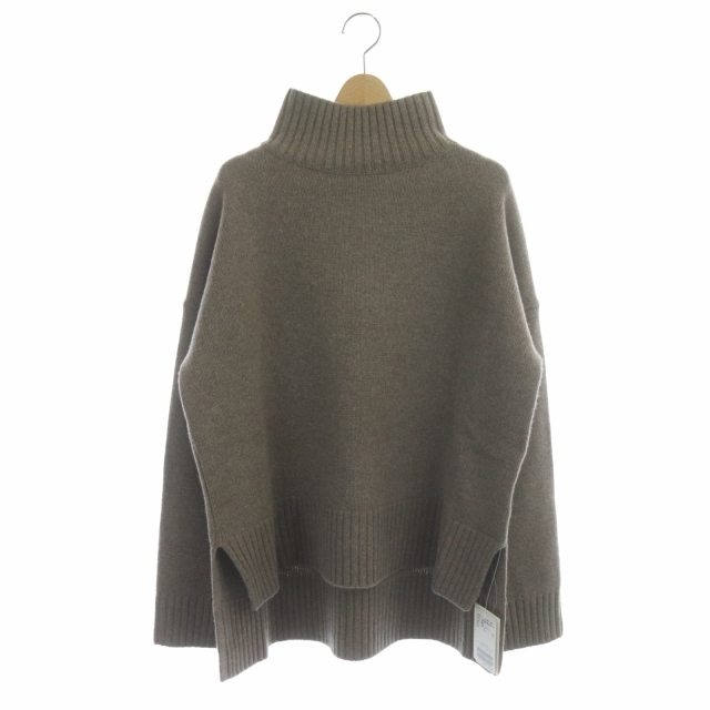 L'Appartement DEUXIEME CLASSE(アパルトモンドゥーズィエムクラス)のアパルトモン ドゥーズィエムクラス BACK LONG T/N KNIT ニット レディースのトップス(ニット/セーター)の商品写真