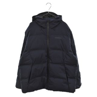 パタゴニア(patagonia)のPATAGONIA パタゴニア 19AW Jackson Glacier Jacket STY27920FA19 ジャクソングラシアジャケット ナイロンフーデットダウンジャケット ダウンパーカー ネイビー(ダウンジャケット)