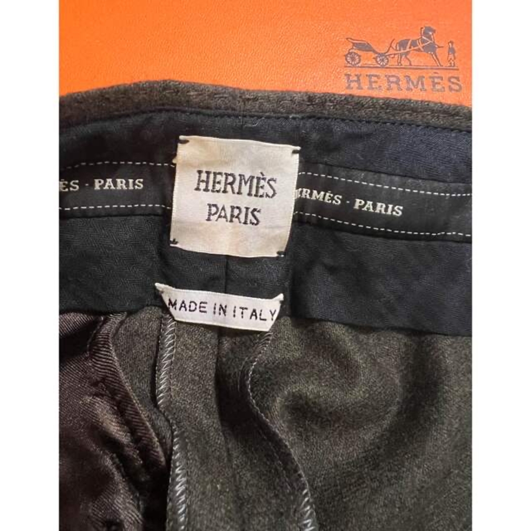 HERMES パンツ　42  カシミア100%